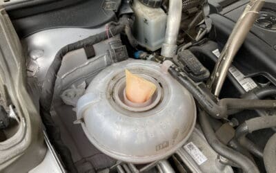 Silica Bag in Coolant Tank Causing Heater Matrix Blockage